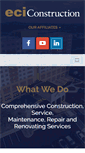 Mobile Screenshot of eciconstruction.us